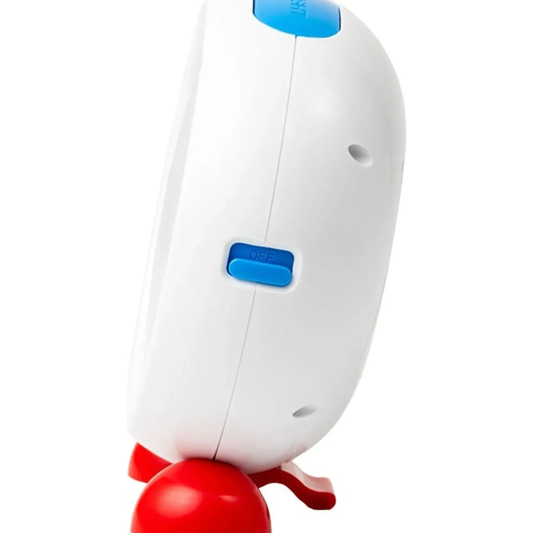 Easy Read Time Teacher Alarm Clock - Blue and Red
