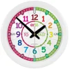 Easy Read Time Teacher Wall Clock