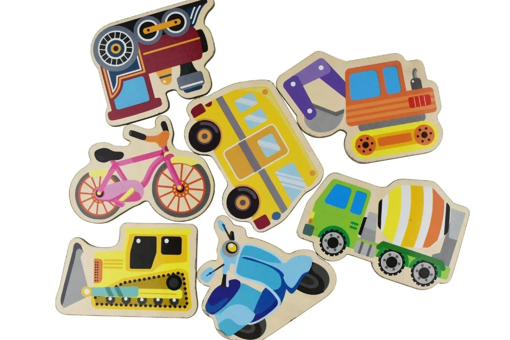 Fridge Friends Magnetic Transport Vehicles 20 Piece