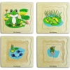 Frog 4 Layer Puzzle