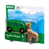 Giraffe and Wagon for Railway