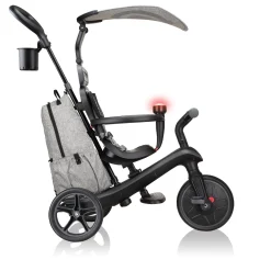 Globber | Explorer Trike 4in1 Deluxe Play | Black/Grey
