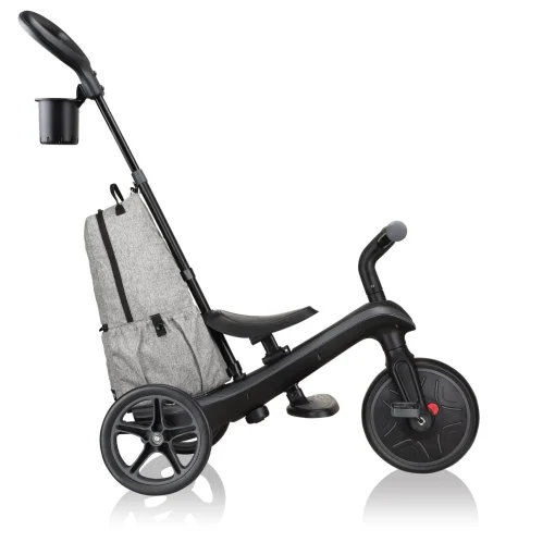 Globber | Explorer Trike 4in1 Deluxe Play | Black/Grey