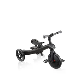 Globber | Explorer Trike 4in1 Deluxe Play | Black/Grey