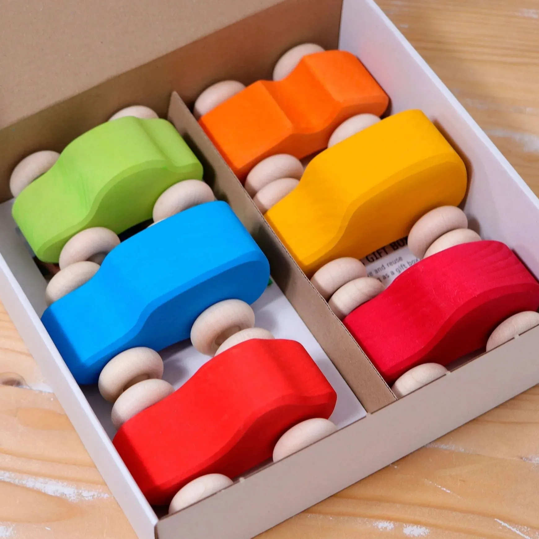 Grimm's Cars Coloured, set of 6