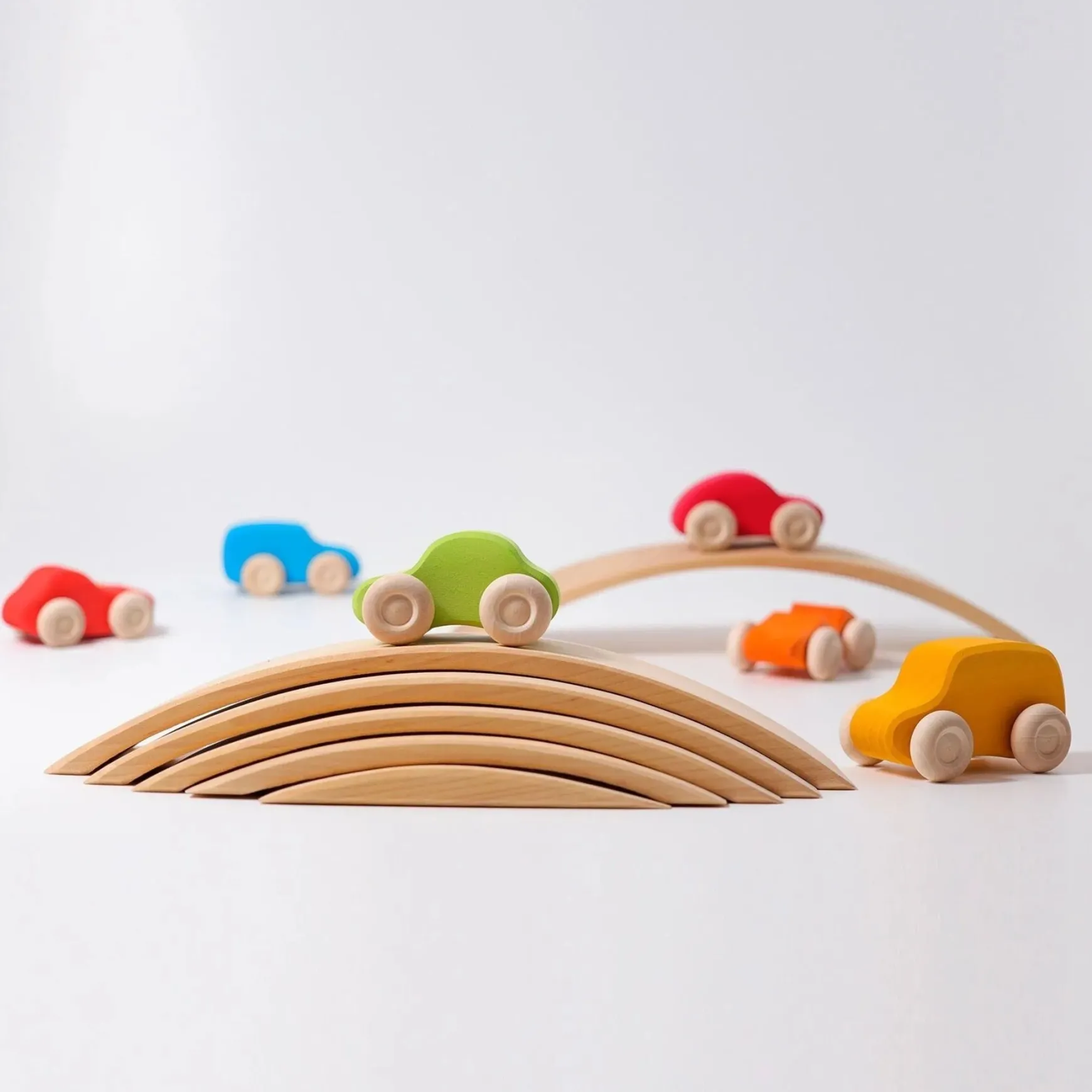 Grimm's Cars Coloured, set of 6