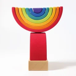 Grimm's Stacking Tower Double Rainbow