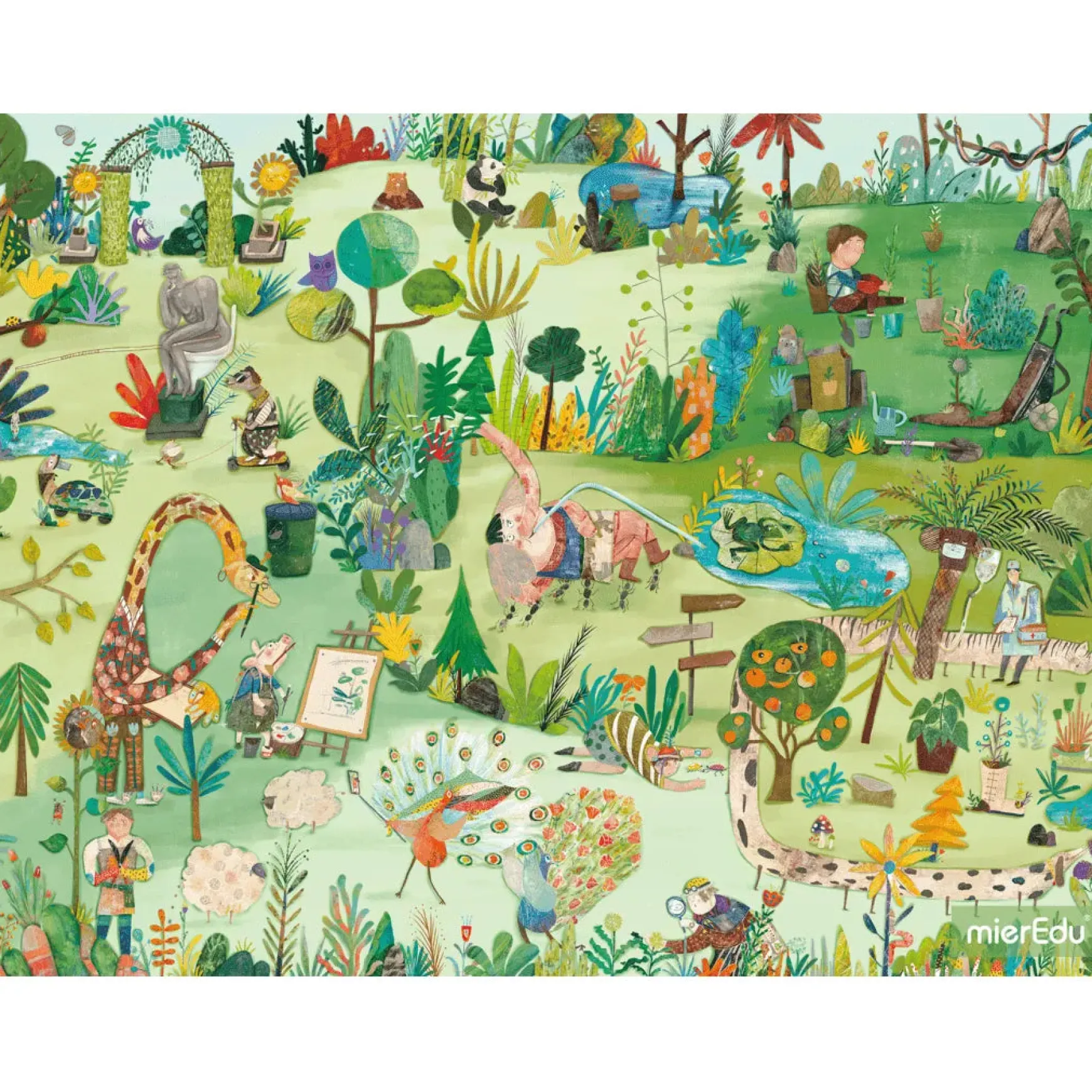 Growth Puzzle Level 6 - Nature Imagination