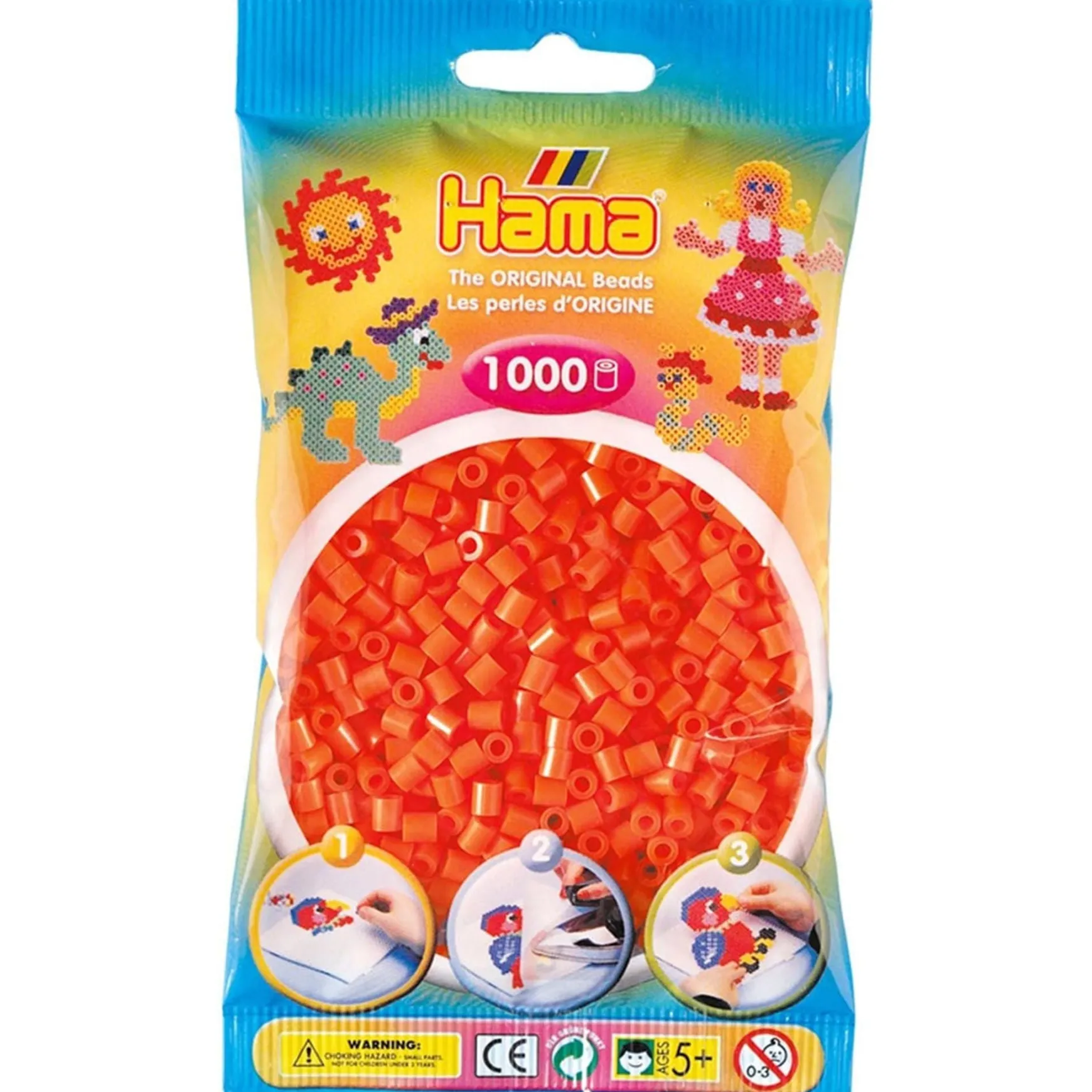 Hama Beads - 1000 Bead Pack (14 variants)