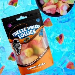 Heebie Jeebies | Freeze Dried Gummy Pizza Lollies | Mini