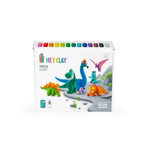 Hey Clay Dino Set (15 Cans)
