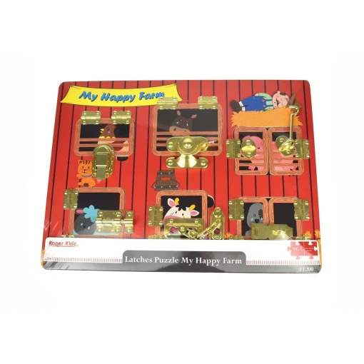 Kaper Kidz - Latches Puzzle - My Happy Farm