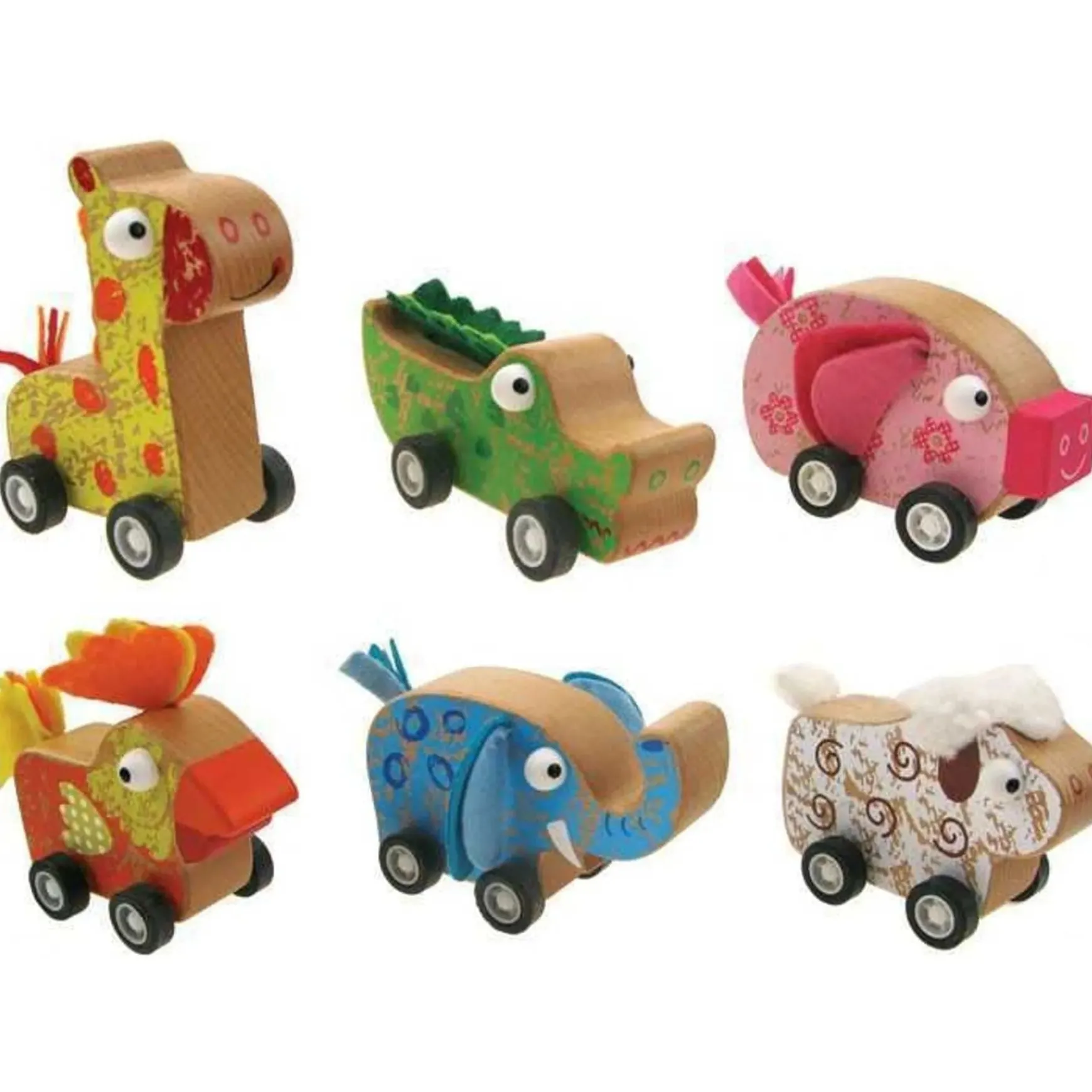Kaper Kidz - Wooden Pull Back Animal