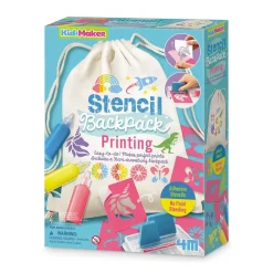 Kidzmaker Stencil Backpack Printing