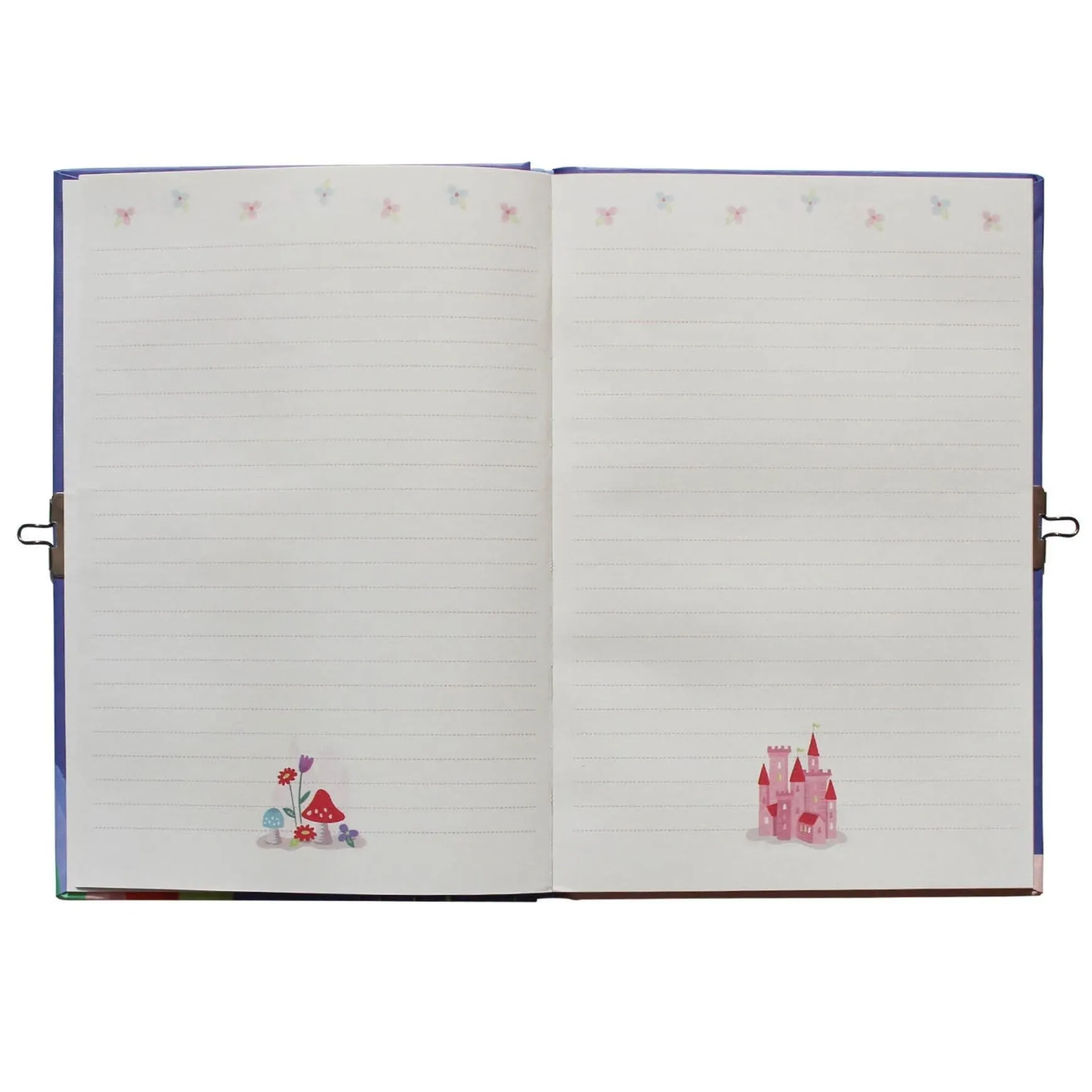 Lockable Diary - Unicorn Rainbows