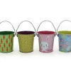 Metal Easter Bucket (4 Assorted)