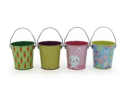 Metal Easter Bucket (4 Assorted)