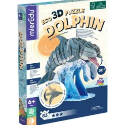mierEdu Eco 3D Puzzle - Bottlenose Dolphin