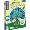 mierEdu Eco 3D Puzzle - Peacock