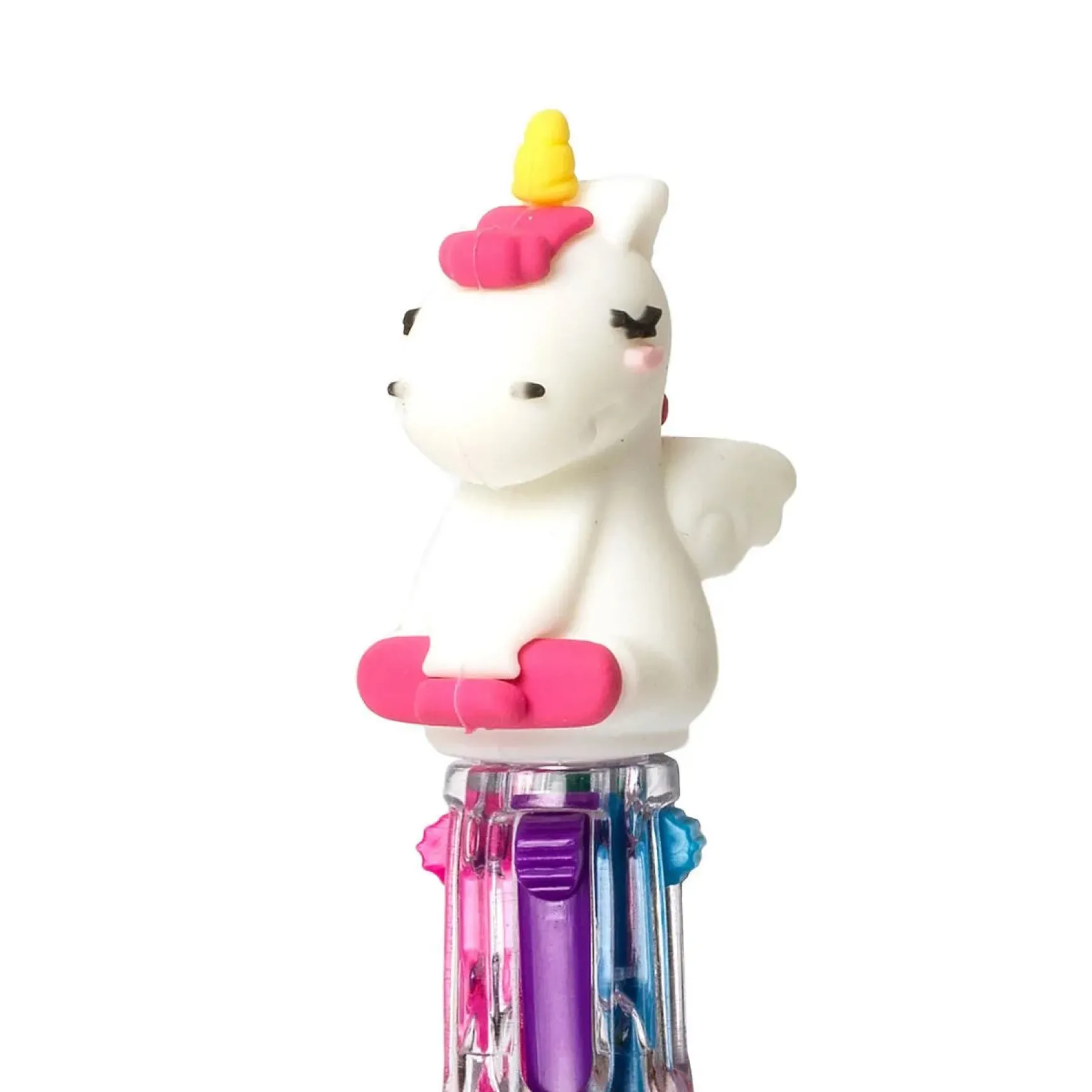 Mini 4 Colour Ballpoint Pen - Unicorn
