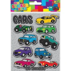 Mini Sticker Book - Cars