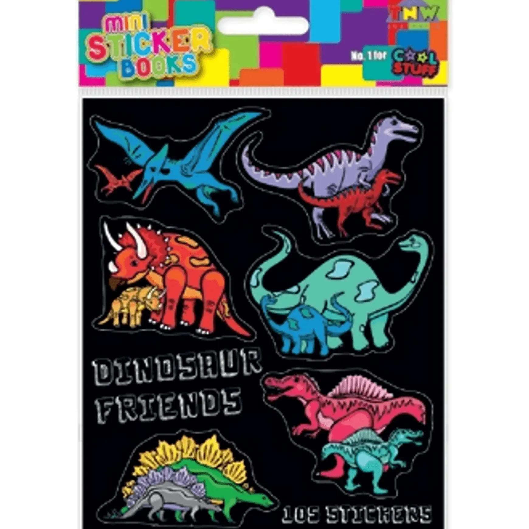 Mini Sticker Book - Dinosaurs