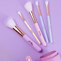 Oh Flossy 5-Piece Rainbow Makeup Brush Set