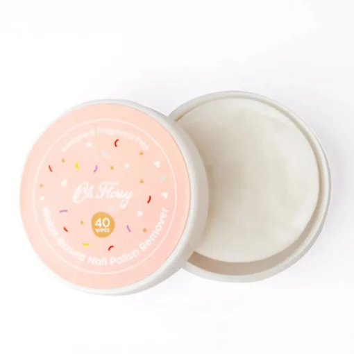 Oh Flossy Water-Based Nail Polish Remover Wipes