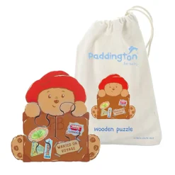 Paddington Bear | Wooden Puzzle with Suitcase