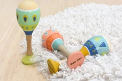 Pattern Play Maracas With Base
