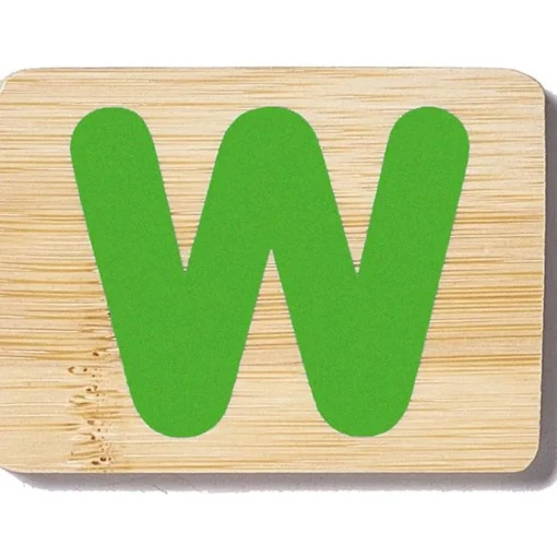 Personalised Name Train: Letter W