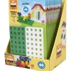 Plus-Plus | BIG Baseplates | White u0026 Green
