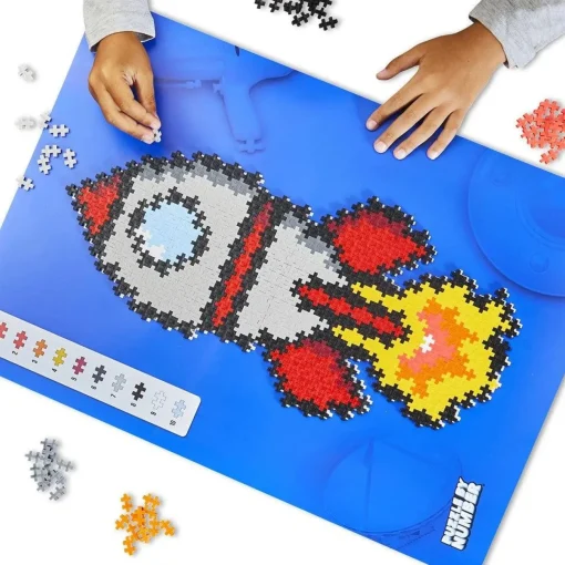 Plus-Plus Puzzle by Number - Rocket 500 Pieces