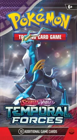 POKEMON TCG Scarlet u0026 Violet 5 Temporal Forces Booster