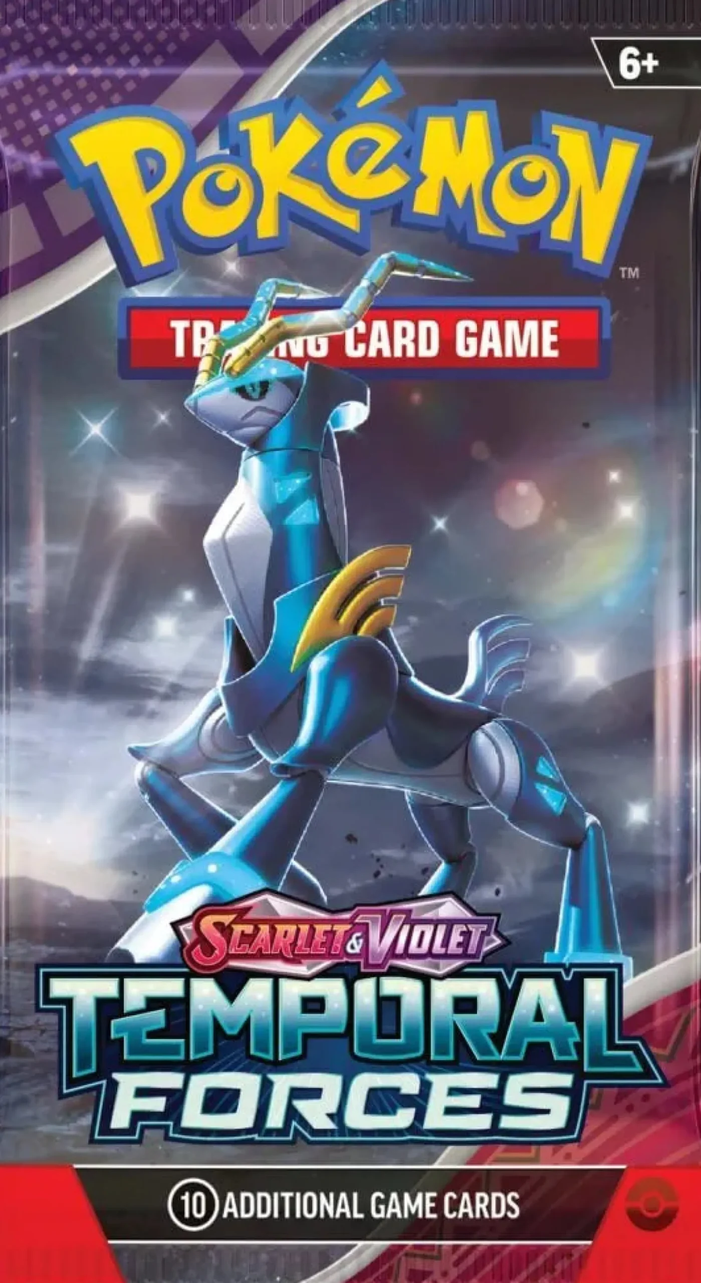 POKEMON TCG Scarlet u0026 Violet 5 Temporal Forces Booster