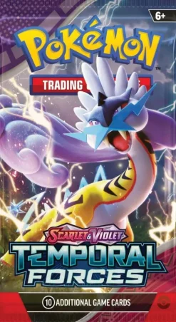 POKEMON TCG Scarlet u0026 Violet 5 Temporal Forces Booster