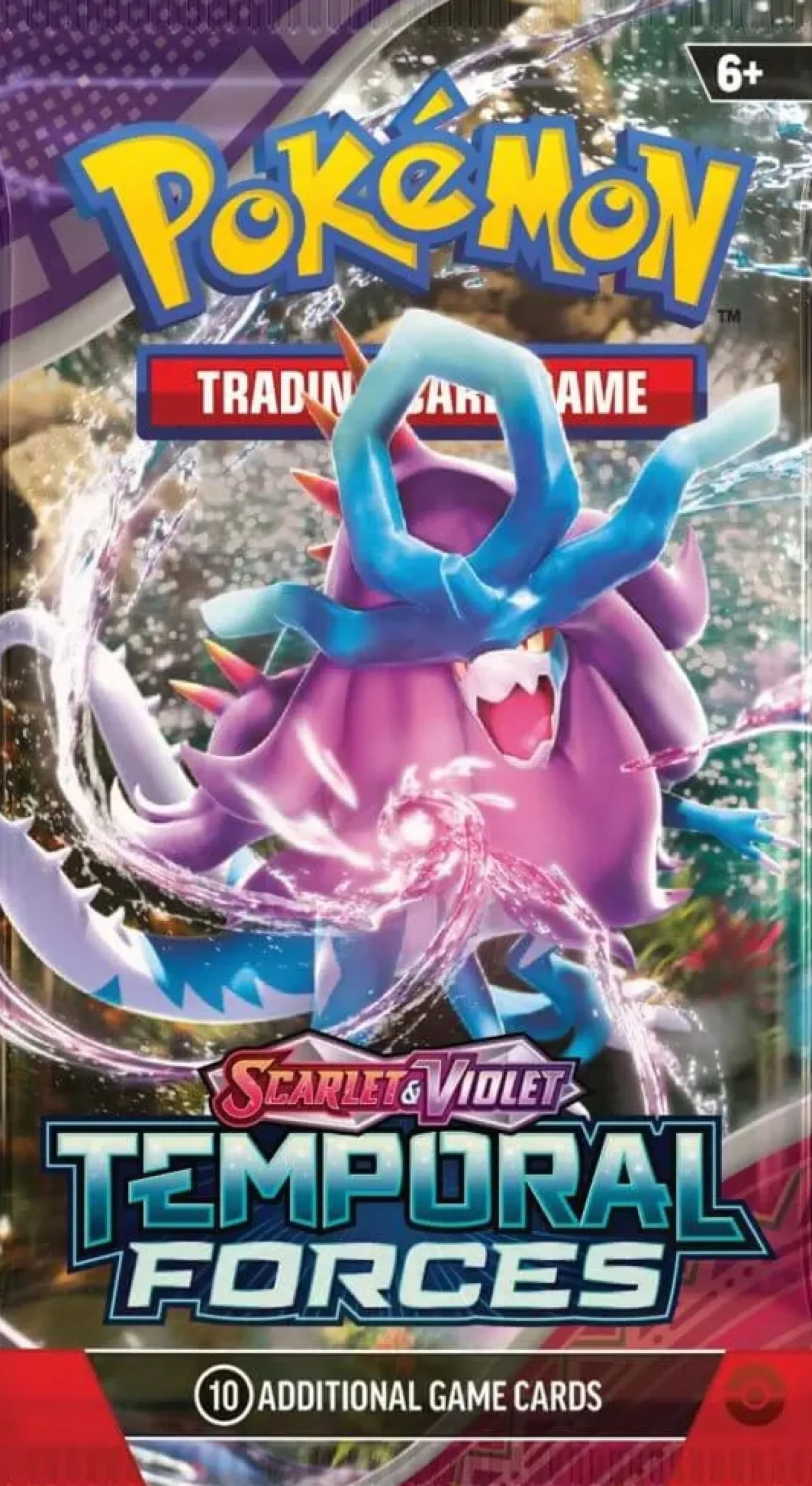 POKEMON TCG Scarlet u0026 Violet 5 Temporal Forces Booster