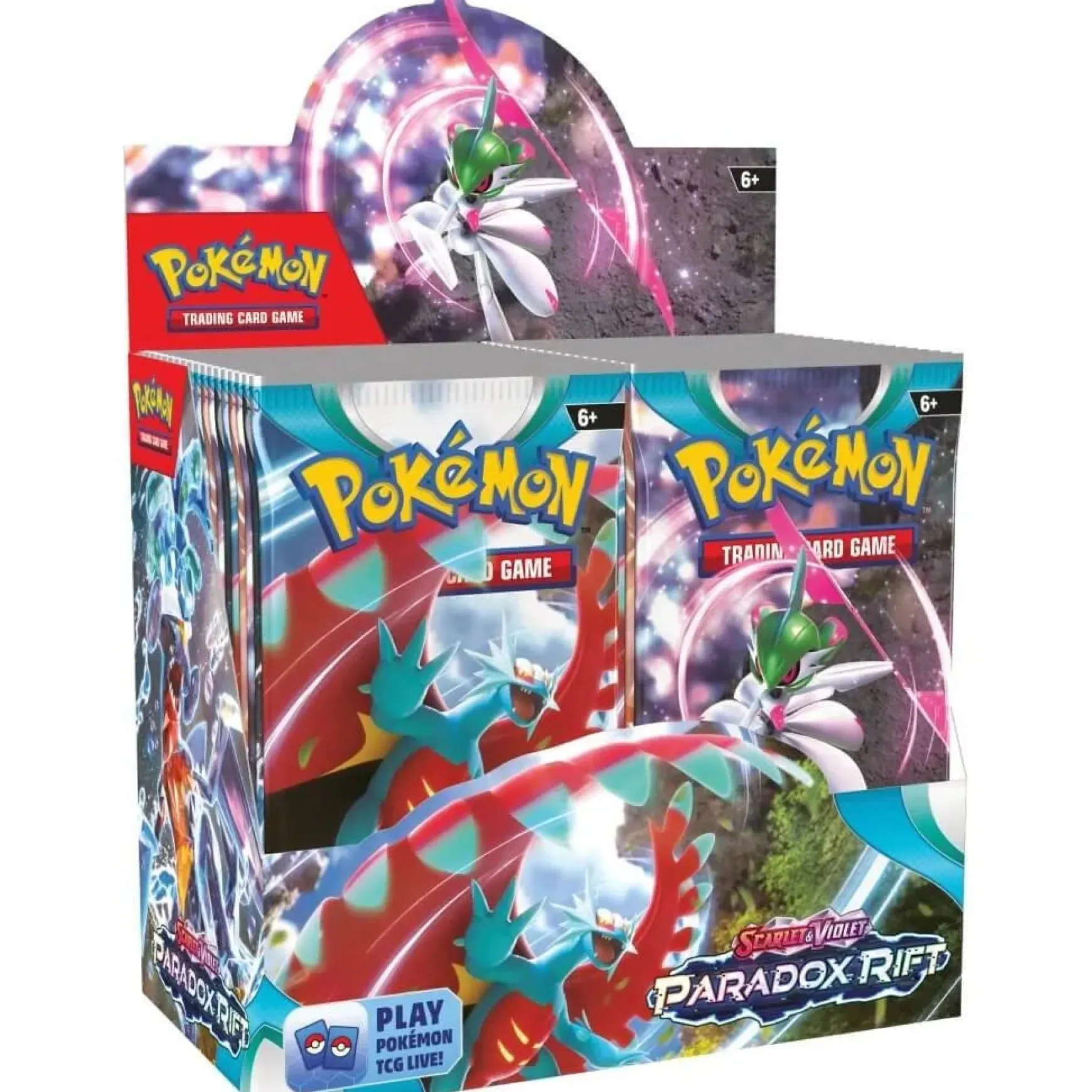 POKÉMON TCG Scarlet u0026 Violet 4 Paradox Rift Booster