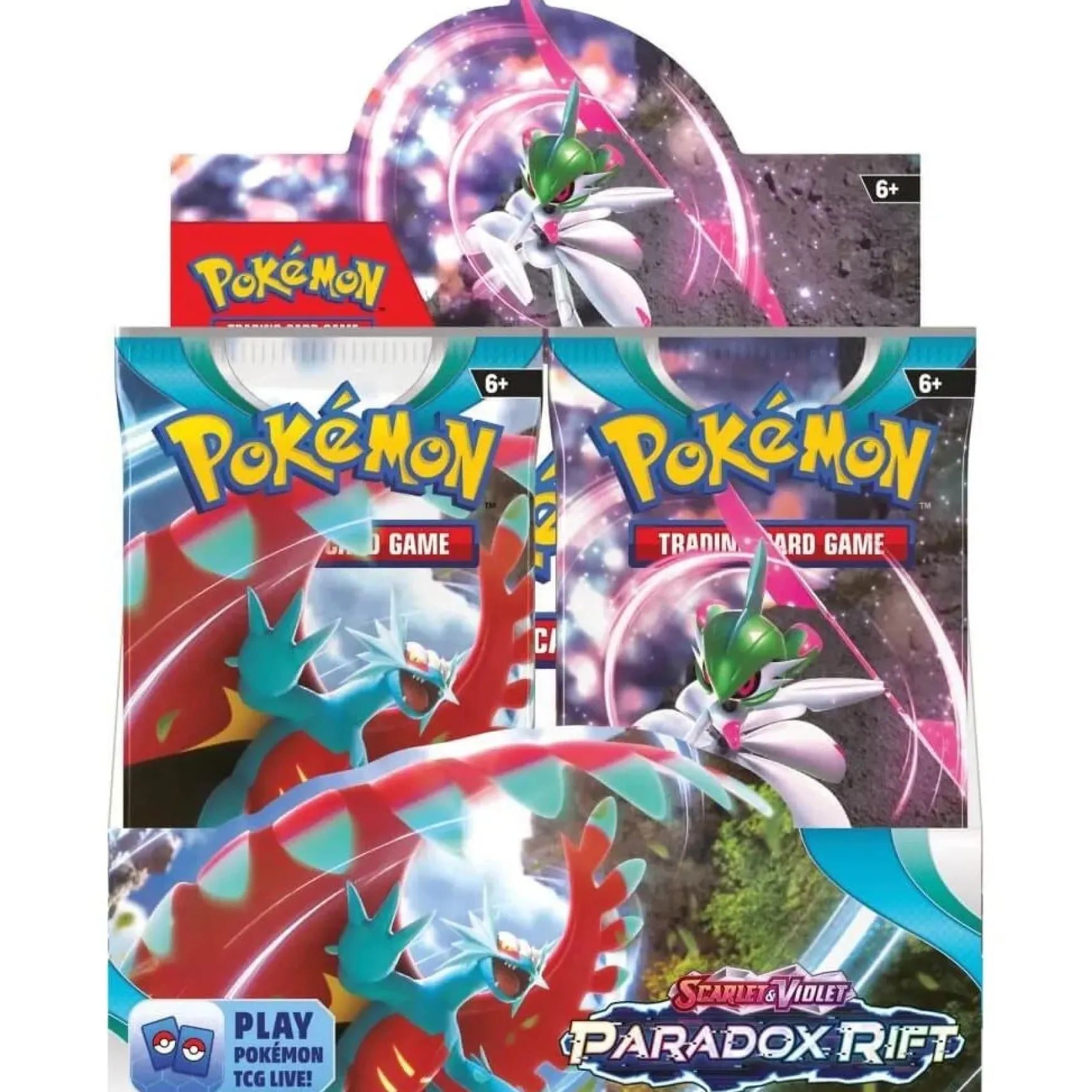 POKÉMON TCG Scarlet u0026 Violet 4 Paradox Rift Booster