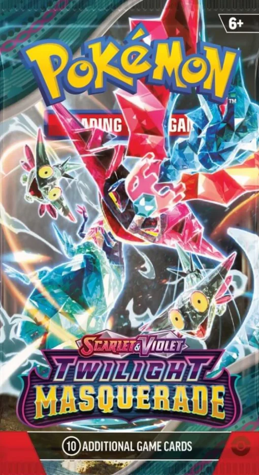 POKÉMON TCG Scarlet u0026 Violet 6 Twilight Masquerade Booster