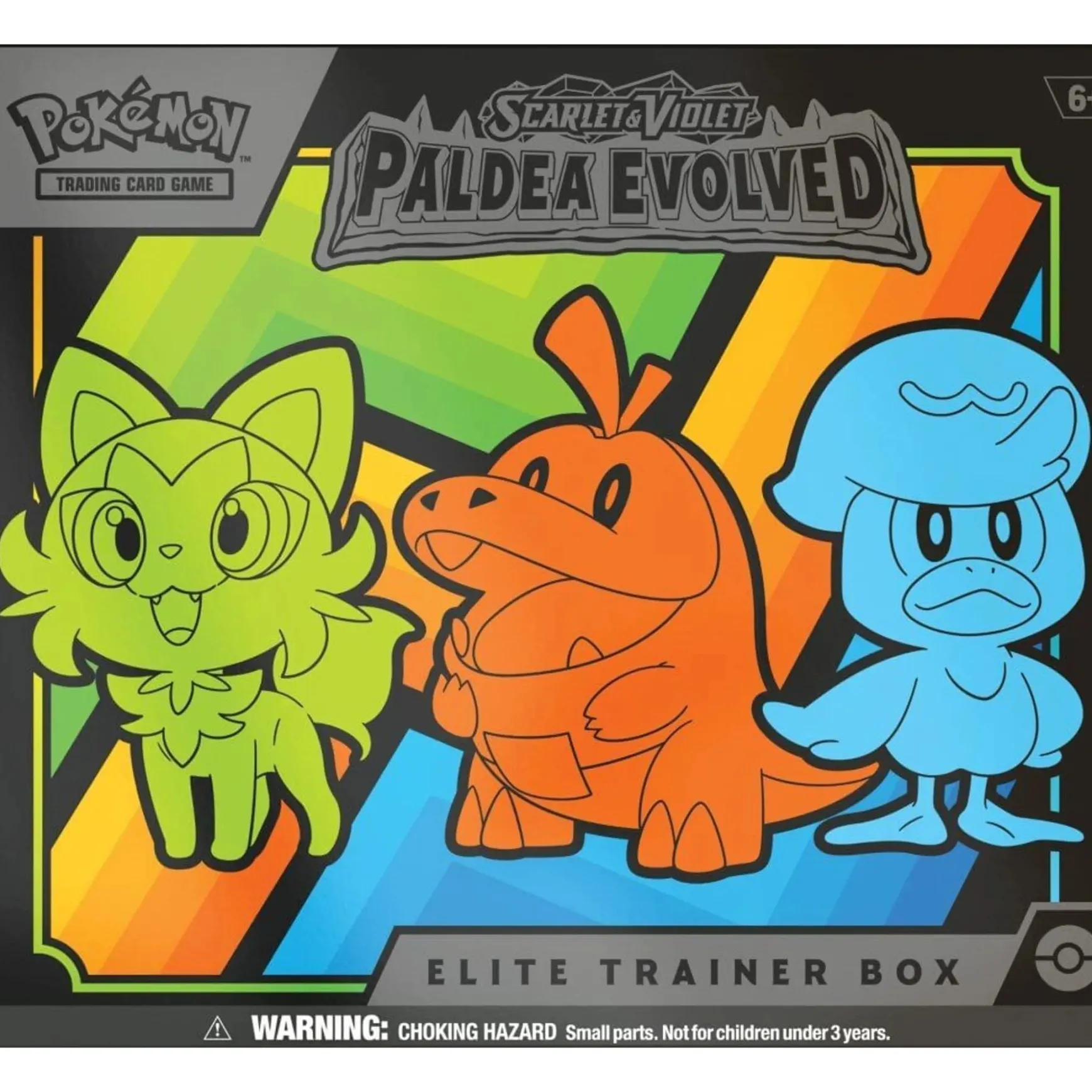 POKÉMON TCG Scarlet u0026 Violet 2 Paldea Evolved - Elite Trainer Box