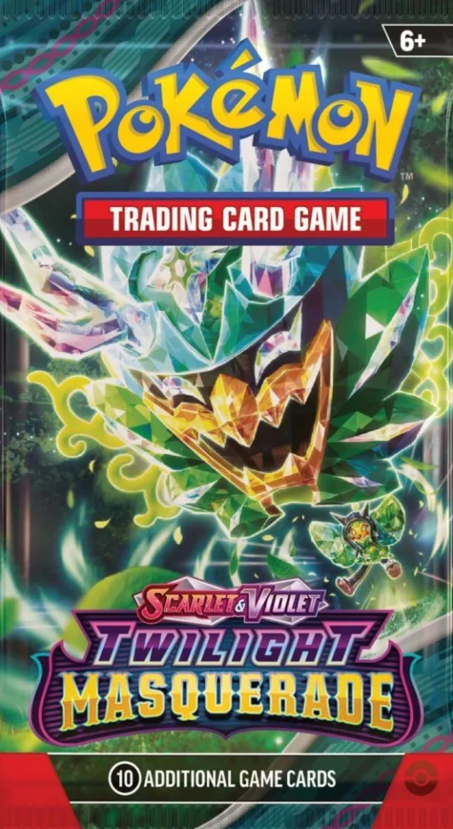 POKÉMON TCG Scarlet u0026 Violet 6 Twilight Masquerade Booster