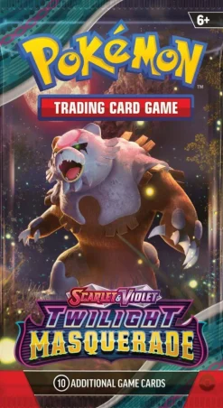 POKÉMON TCG Scarlet u0026 Violet 6 Twilight Masquerade Booster