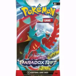 POKÉMON TCG Scarlet u0026 Violet 4 Paradox Rift Booster