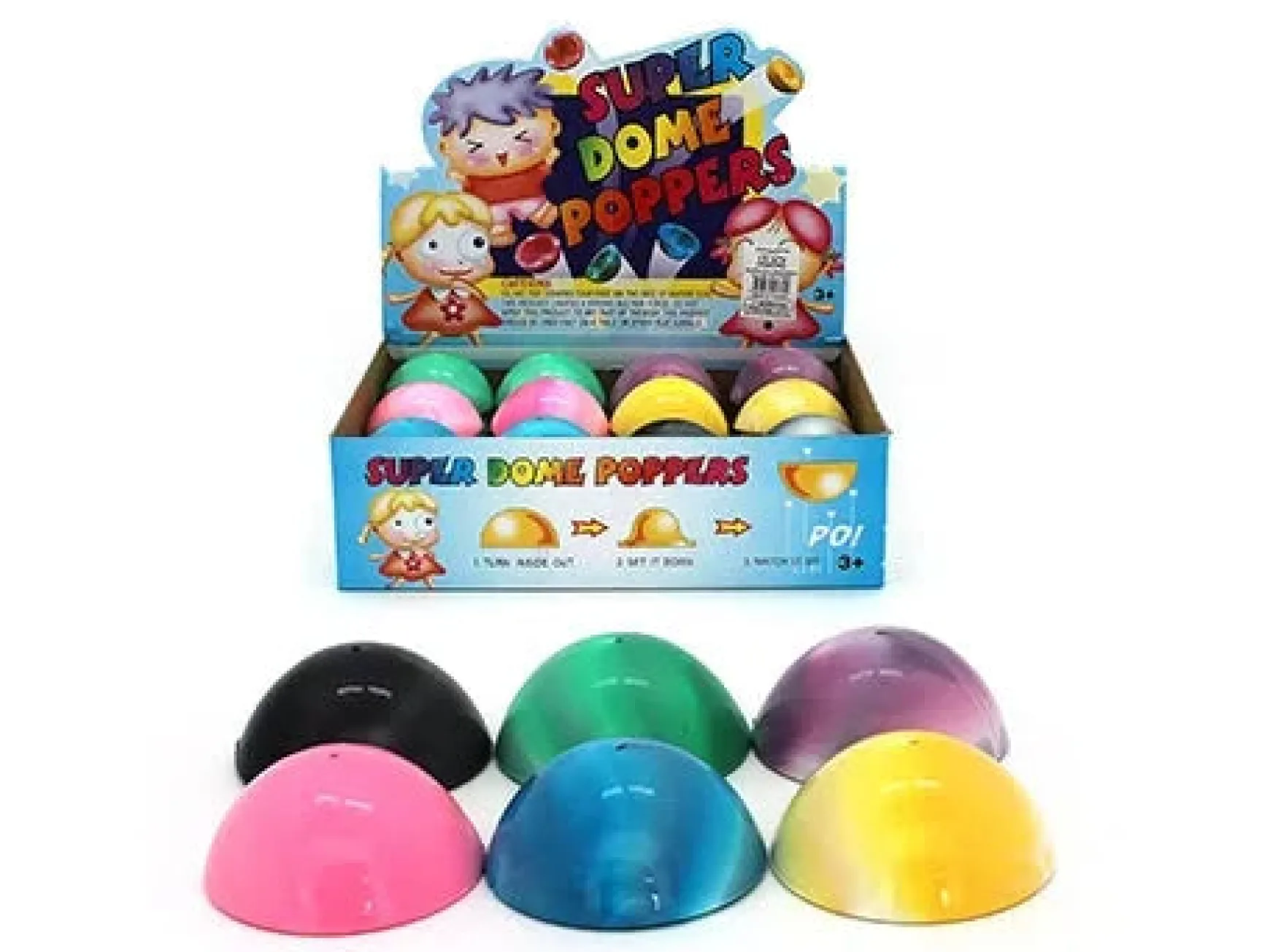 Pop Balls - Swirly Colours