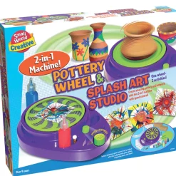 Pottery u0026 Splash Art Studio 2In1 - Craft Ceramic Kit
