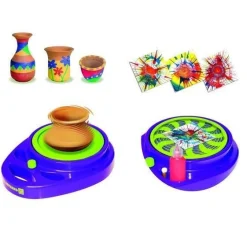 Pottery u0026 Splash Art Studio 2In1 - Craft Ceramic Kit