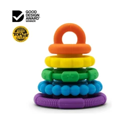 Rainbow Stacker and Teether Toy