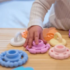 Rainbow Stacker and Teether Toy