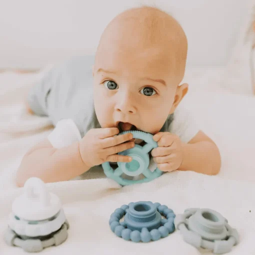 Rainbow Stacker and Teether Toy